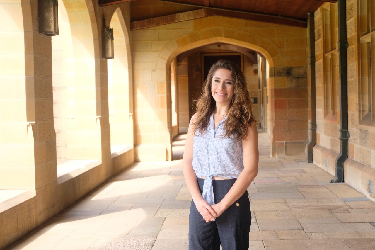 Erika Bro from the US studying a Masters of International Public Health 