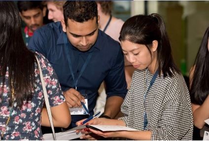 Suri Susilo taking part in the MIT Global Entrepreneurship Bootcamp.