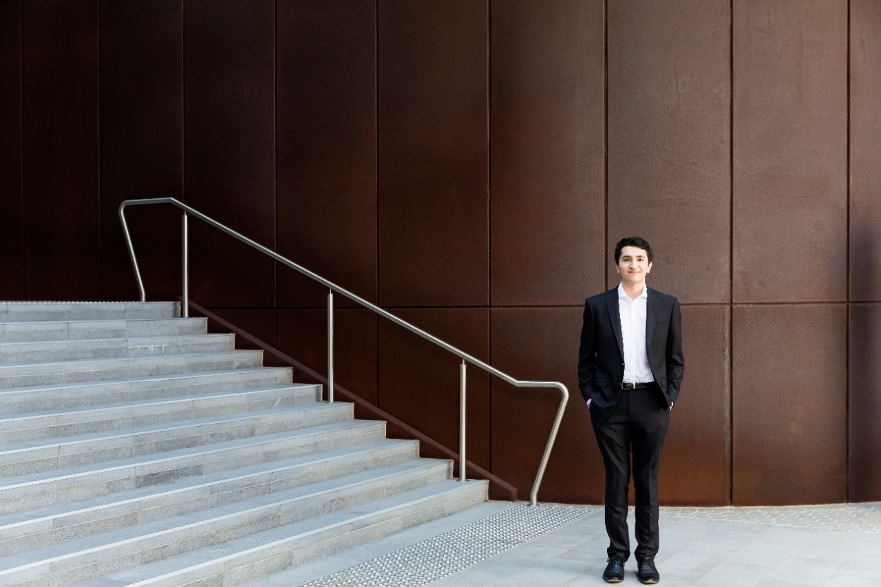 Bachelor of Design in Architecture student Chris Koustoubardis.