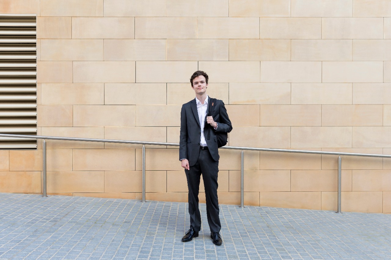 Bachelor of Engineering (Honours) and Bachelor of Science student David Shead