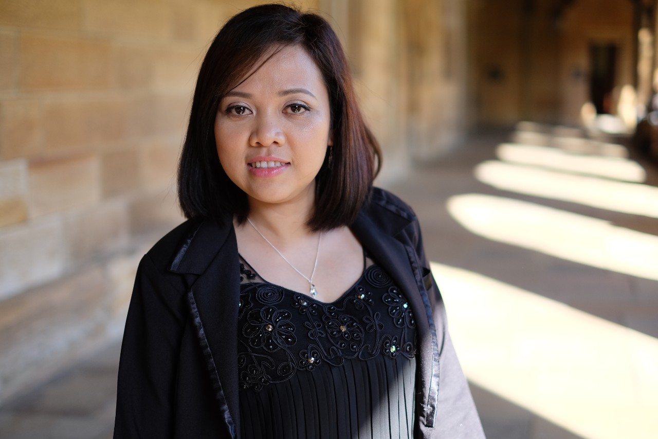 International scholarship graduate Jorybell Masallo