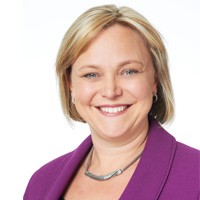 A photograph of Kirsten Andrews, who has been appointed to the role of Vice-Principal (External Relations)